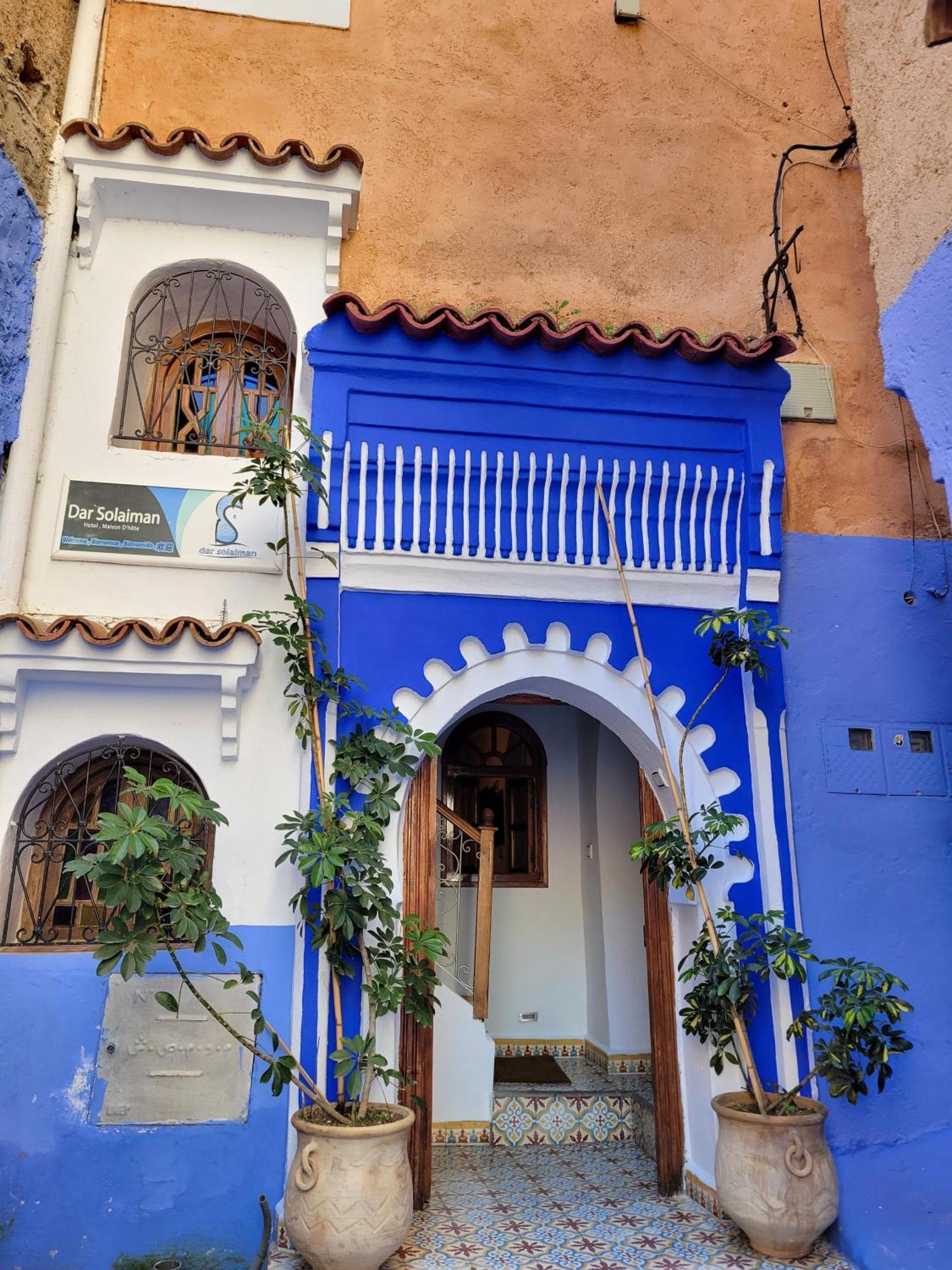 dar solaiman Hotell Chefchaouen Exteriör bild
